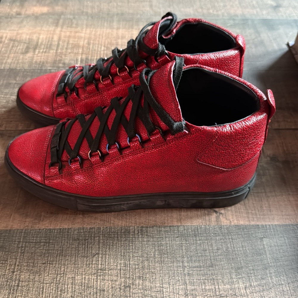 BALENCIAGA LEATHER SNEAKER - Picture 2 of 6